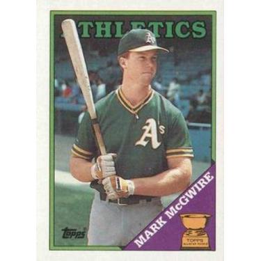 Imagem de Card de Beisebol Topps 1988 580 Mark McGwire NM-MT