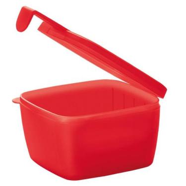 Imagem de Conserva Metade Quadrado 600ml Pitanga - Tupperware