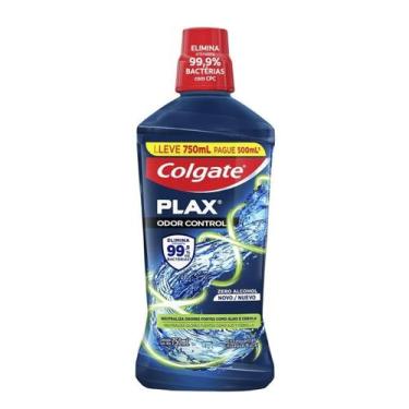 Imagem de Enxaguante Bucal Anticárie Colgate Plax Odor Control 750ml