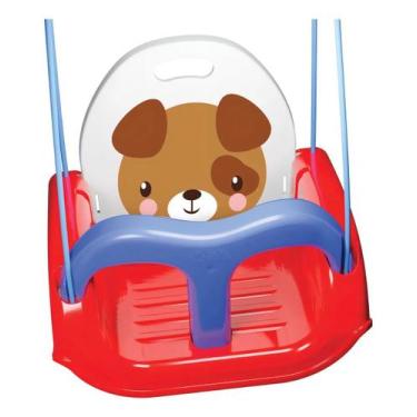 Imagem de Balanço Ajustável Meu Balancinho Cachorrinho Playground - Pais E Filho