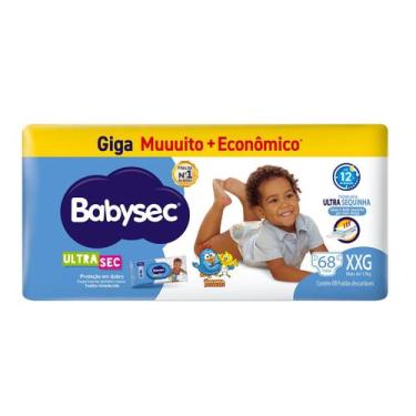 Imagem de Fralda Babysec Galinha Pintadinha Ultra XXG 68 Unidades