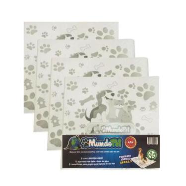 Imagem de Jornal Biodegradável Mundo Pet 200 Folhas 4kg Higiênico Sem Cheiro par