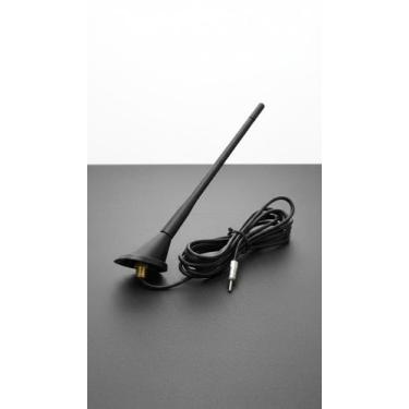 Imagem de Antena De Teto 80 Graus Com Cabo 4 Metros - Preta - Congratulations St