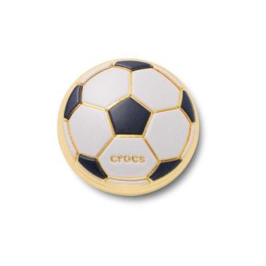 Imagem de Jibbitz Bola de Futebol Esmaltada Único - CROCS, Unico, Un