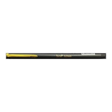 Imagem de Caneta Esferográfica Unic Slim 0.7mm Escrita Azul BRW Preto, Preto