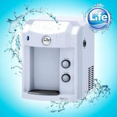 Imagem de Filtro Purificador De Agua Alcalina Ozonizada Top Life Heoxi Preto 127