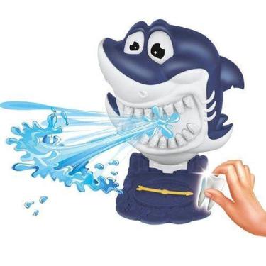 Imagem de Brinca Jogo Aquatico Tubarao Divertido Familia Criancas Splash Agua Az