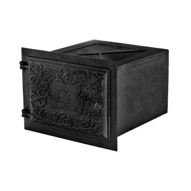 Imagem de Forno Libaneza P Ferro Fundido com 2 Grelhas Internas 33,5CM 48,5x33,5x28,5CM