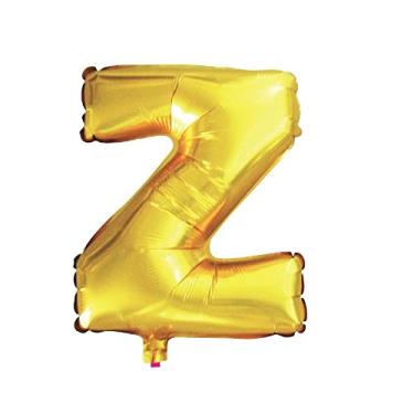 Imagem de Balão Dourado Z - 28 Polegadas = 71 CM