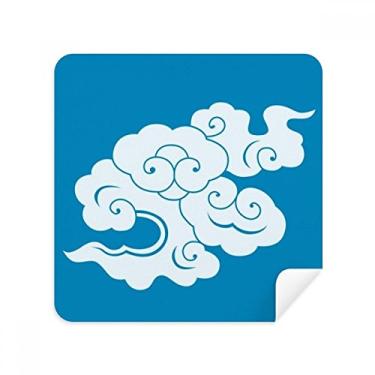 Imagem de Pintura Culture White Cloud Glasses Pano Limpador de Tela Tecido de Camurça Pacote com 2