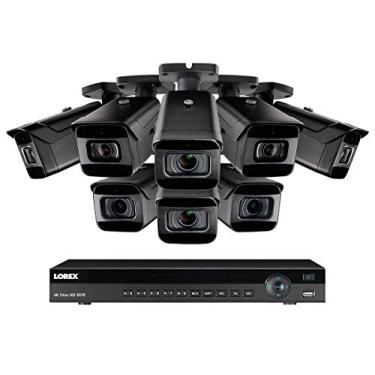 Imagem de Sistema de segurança Lorex 8 canais w / 4 8MP LNB9232S 4K 8MP Áudio Bala Câmeras e 4 8MP 4K LNB9272S 4X Zoom Áudio Bala Câmeras
