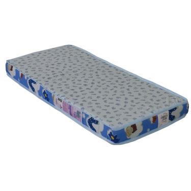 Imagem de Colchão para Berço Ortobom Physical Baby com Espuma Selada D18 10 x 60 x 130 cm - Azul