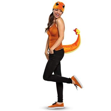 Imagem de Disguise Kit de acessórios Pokemon Charmander, Laranja, Adult Size