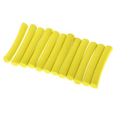 Imagem de aternee Equipamento de pesca de carpa 12 peças com manga zig isca de espuma gancho alinhadores Chod Rigs - Amarelo