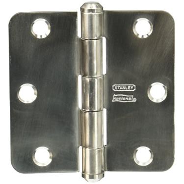 Imagem de NATIONAL MFG/SPECTRUM BRANDS HHI Dobradiça de porta N830-274, 7,6 cm, aço inoxidável