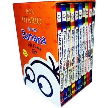 Imagem de Box Diário de Um Banana - Caixa com 10 Volumes