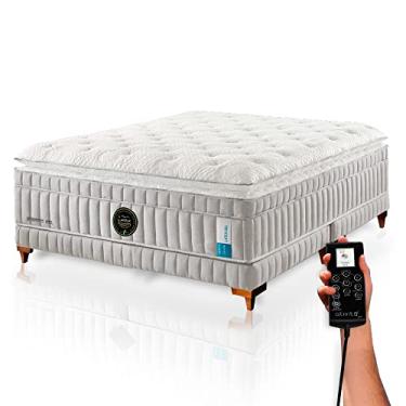 Imagem de Colchão Látex Híbrido Qgel Cobre_BOX C/kit_Queen 158x198cm