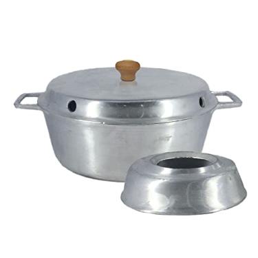 Imagem de Forma de Bolo Pudim Aluminio Polido Fundido 22 cm 1,8 Litros