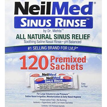 Imagem de Neilmed Adult Nasal Irrigation Refill Mixture Sachets 120 Pack
