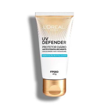 Imagem de Protetor Solar Facial L'Oréal Paris UV Defender Hidratação FPS 60 40g 40g