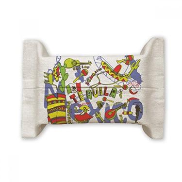 Imagem de Bolsa de linho de algodão Tequila Sombrero para guitarra Chili México Elment