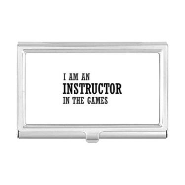 Imagem de Porta-cartões de visita I Am an Instructor in The Games