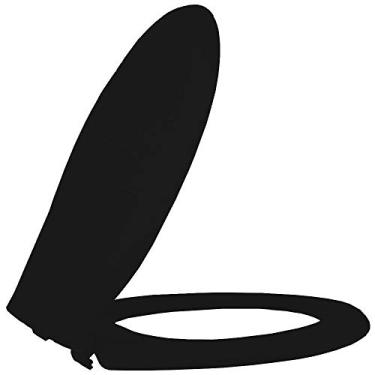 Imagem de Assento Sanitário Termofixo Luxo Preto