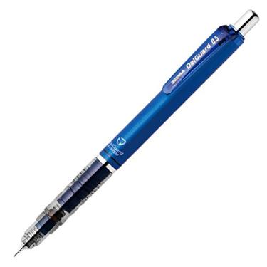 Imagem de Zebra Lapiseira DelGuard grafite de 0,5 mm, corpo azul (P-MA85-BL)