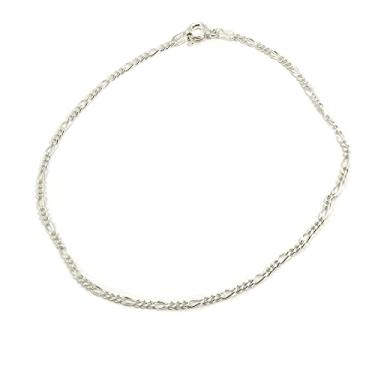 Imagem de Tornozeleira Torno 3e1 2mm 24cm Prata Legitima 925