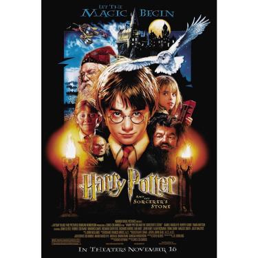 Imagem de Poster Cartaz Harry Potter e a Pedra Filosofal B