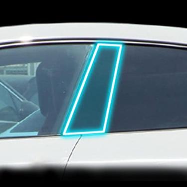 Imagem de LAVIYE Filme protetor de pintura PPF exterior do carro Anti-risco da tira do pilar da janela Filme transparente TPU, para Porsche Taycan 2020-2023