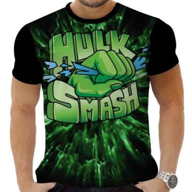 Imagem de Camiseta Camisa Personalizada Herois Hulk 20_X000d_ - Zahir Store