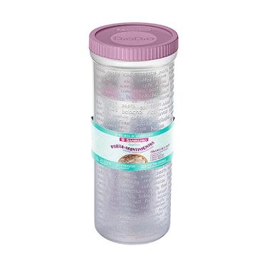 Imagem de Sanremo - Conjunto de Potes 3 Plásticos com Tampa Hermética de Rosca, Linha DiaDia