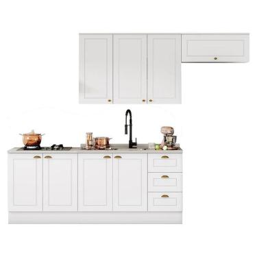 Imagem de Cozinha Completa Americana 5 Peças sem Vidro - Móveis Henn