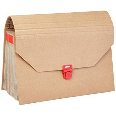 Imagem de Pasta Sanfonada Papel Duplicata 31 Divisoes Kraft - 8357