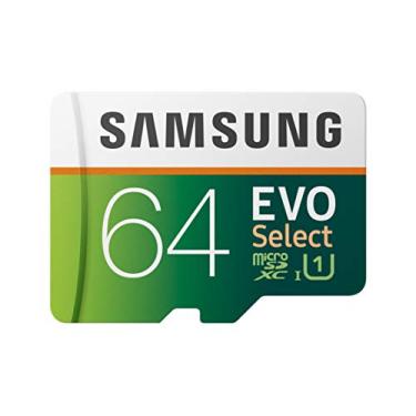 Imagem de SAMSUNG EVO Select 64GB microSDXC UHS-I U1 100MB/s Full HD & 4K UHD Memory Card with Adapter (MB-ME64HA)