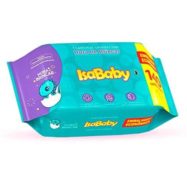 Imagem de Isababy – Toalha Umedecida Hora de Brincar 140 Unidades R892 | Fórmula Suave 99% Água, Hipoalergênica e Sem Álcool