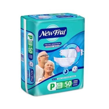 Imagem de Fralda Geriatrica New Fral Mega P C/50