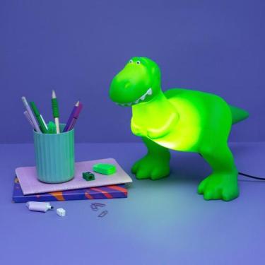 Imagem de Luminária Infantil Rex Toy Story Disney Pixar Abajur Dinossauro Decora