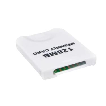 Imagem de NATEFEMIN Guardar cartão de memória cartão de registro 128 MB cartão de memória para Nintendofor Gamecube para NGC para Wii