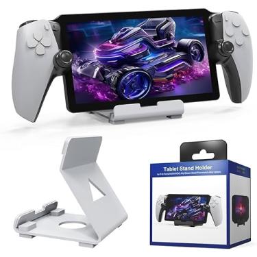 Imagem de Capa protetora de TPU para Portal Capa à prova de choque com capa protetora de suporte Capa antiarranhões para console de jogos Capa protetora antiderrapante Anti-queda para PS5 Portal/830 (Size : Wh