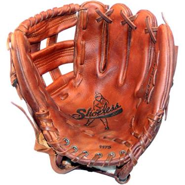 Imagem de SHOELESS Joe Luva de beisebol profissional H-Web de 29 cm, arremesso para mão esquerda