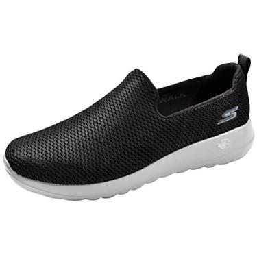 Imagem de Skechers Men's Go Walk Max-Athletic Air Mesh Slip on Walkking Shoe Sneaker,Black/Black/Black,8.5 M US