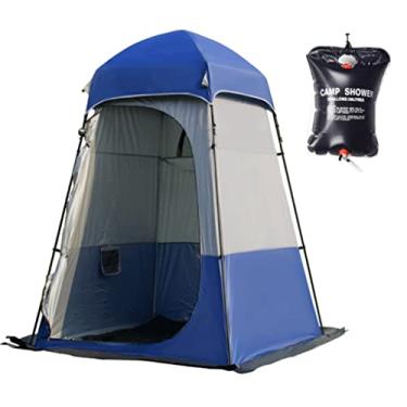 Imagem de Guarda-roupa Vestiário Portátil Espaço Grande Vestiário Temporário com Troca de Piso Barraca Vestiário Barraca de Chuveiro Fácil de Montar armário