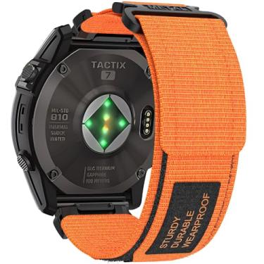 Imagem de Ookids Pulseira de relógio de nylon de 26 mm compatível com Garmin Fenix 7X/Fenix 6X/Fenix 5X/Tactix Delta, pulseiras de camuflagem de ajuste rápido para Garmin Fenix 3/3 HR, Fenix 5X Plus/6X