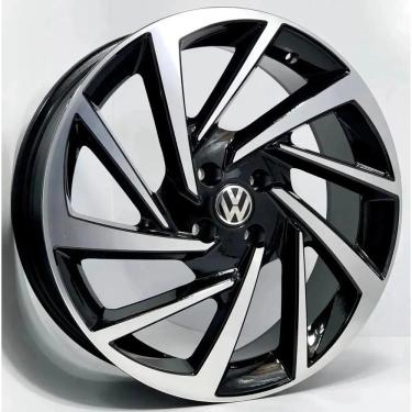 Imagem de Kit 4 Rodas Aro 17x7 4x100 Modelo Polo/Virtus bd Krmai R93