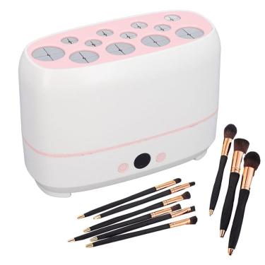 Imagem de Maquina Eletrica Secador de Pincel de Maquiagem USB Automatico Escova Esponja Multiuso Pertatil