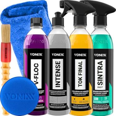 Imagem de Kit Lavagem Para Hobbysta e Profissional Lava Autos Em Geral pré e pós Lavagem Vonixx (ESCOLHA SUA OPÇAO) (KIT V-FLOC INTENSE TOK FINAL SINTRA)