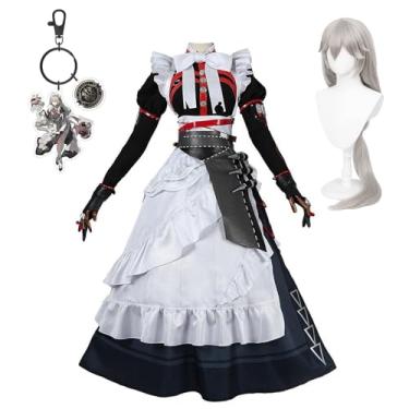 Imagem de Alexandrina Cosplay Fantasia Roupas Decoração de cabeça Zenless Zone Zero Role Playing Acessórios Conjunto Completo