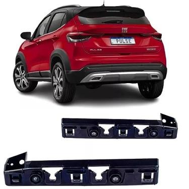 Imagem de Universo Car, Par Suporte Guia Parachoque Traseiro Pulse 2017 2018 2019 2020 2021 2022 2023